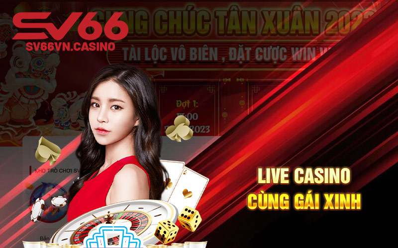 Live casino cùng gái xinh